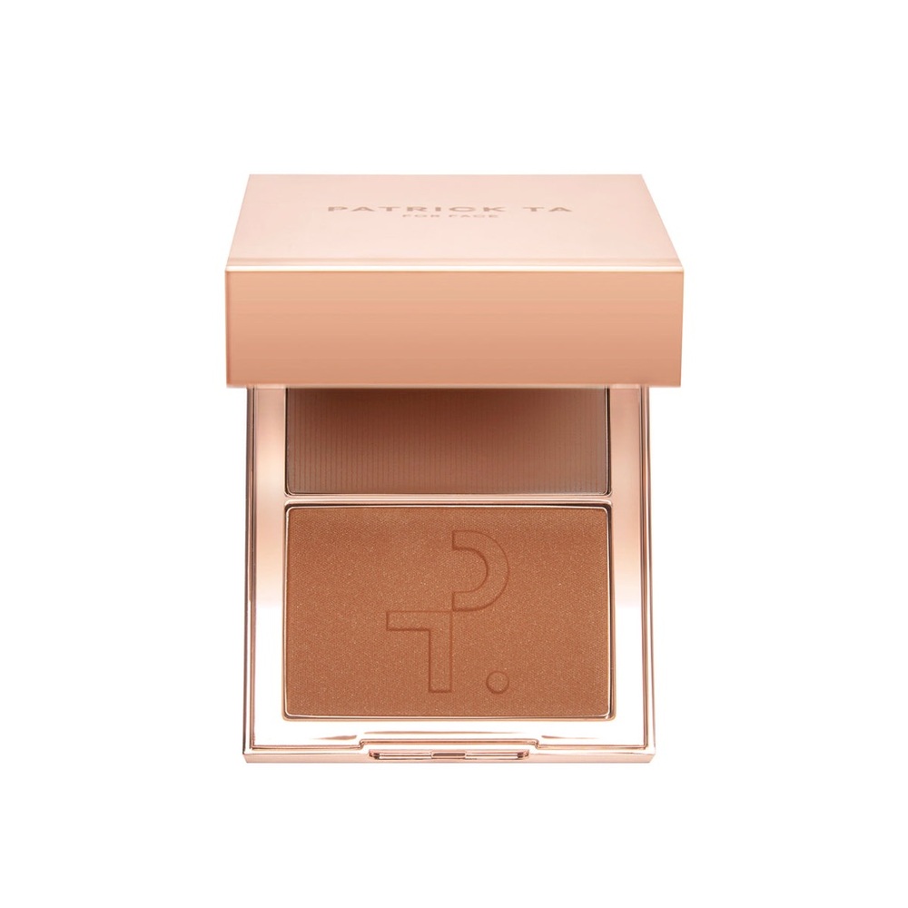 PATRICK TA Powder Bronzer Duo In She’s Bronzed (Warm Medium)